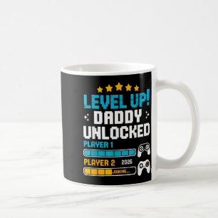 Going to be a daddy 2026 promoted leveled up to coffee mug