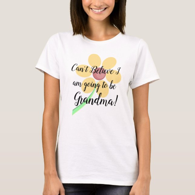 Going to be a Grandma Announcement Shirt (Front)
