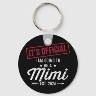 Going To Be A Mimi First Mothers Day New Grandma Keychain