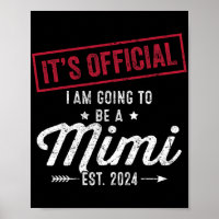 Going To Be A Mimi First Mothers Day New Grandma 