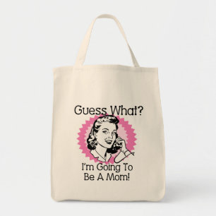 Going To Be a Mom Pink Tote Bag
