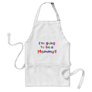 Going to be a Mommy Primary Colours Standard Apron