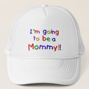 Going to be a Mommy Primary Colours Trucker Hat