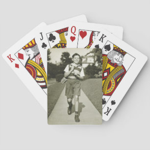 Going to School Playing Cards
