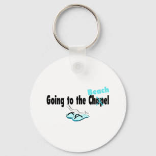 Going To The Beach Keychain