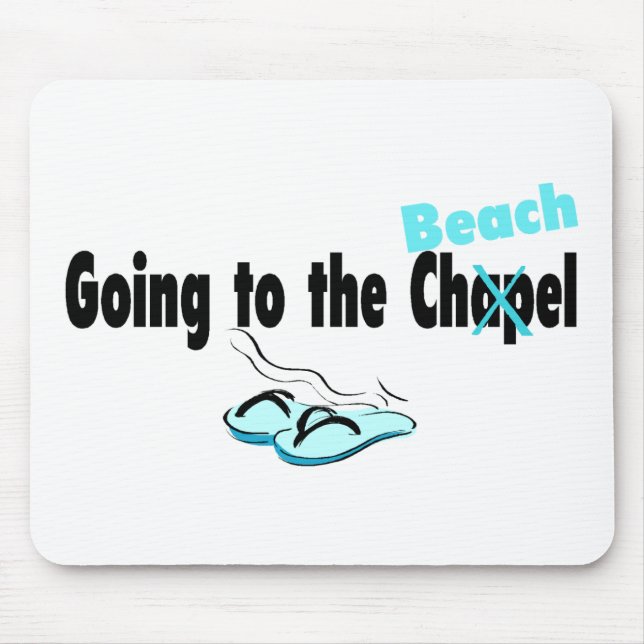 Going To The Beach Mouse Pad (Front)