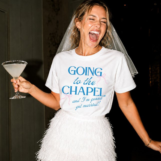 Going to the Chapel Bride T-Shirt (Creator Uploaded)