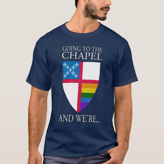 Going to the Chapel LGBTQ T-Shirt (Front)