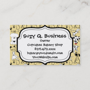 Going to the Dogs Pet Lovers Vet Dog Gifts Business Card