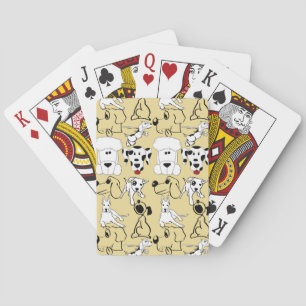 Going to the Dogs Pet Lovers Vet Dog Gifts Playing Cards
