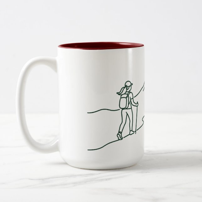 Going to the mountains Mug (Left)