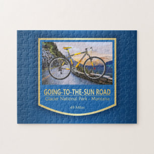 Going to the Sun Road (bike2) Jigsaw Puzzle