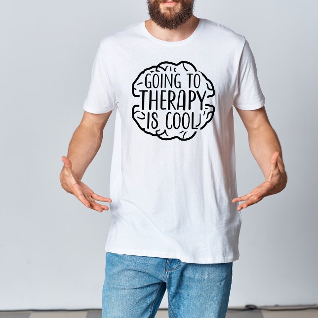 Going to Therapy, Light hearted Mental Health T-Shirt (Creator Uploaded)