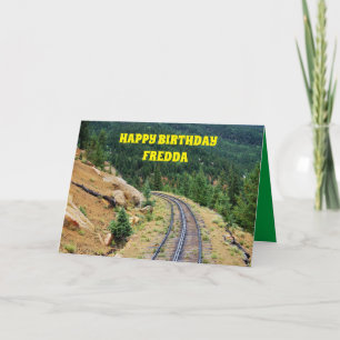 Going Up Pikes Peak Card
