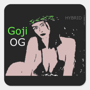 Goji OG HYBRID Square Sticker