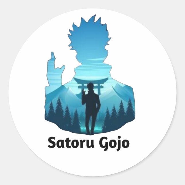 Gojo Satorou sticker (Front)