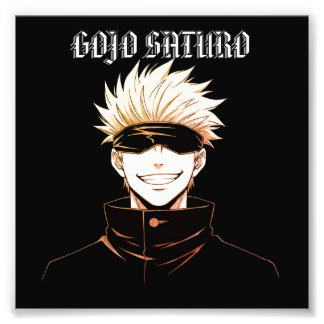 Gojo Saturo  Photo Print