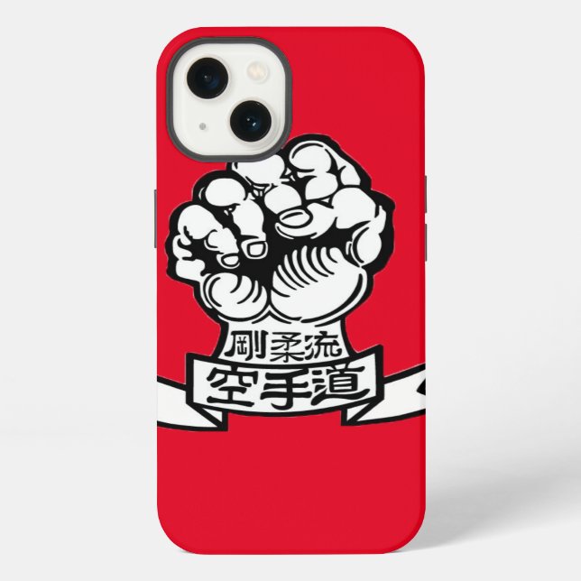 Goju Ryu Fist Apple iPhone Case (Back)