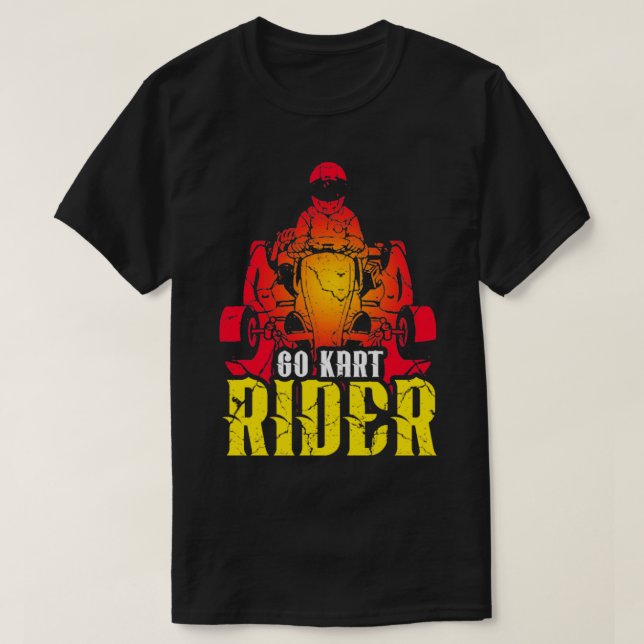 GoKart Rider7 T-Shirt (Design Front)