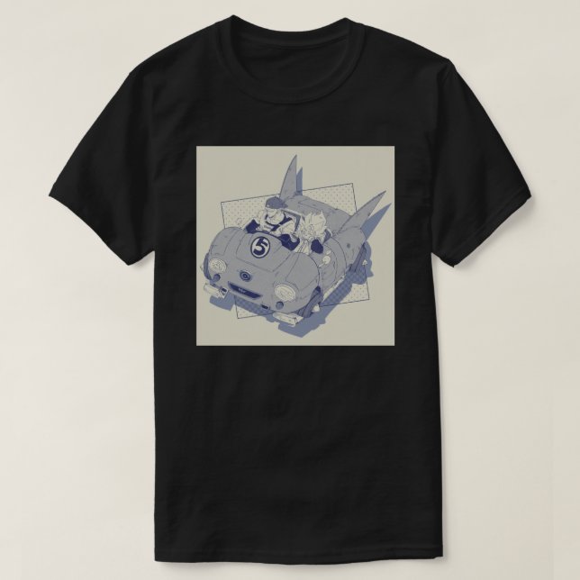 Goku and piccolo driving 1 T-Shirt (Design Front)
