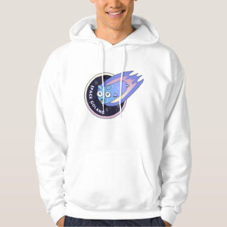 Golang gopher space comet hoodie