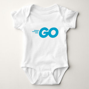 Golang Logo (Go Programming Language) Baby Bodysuit