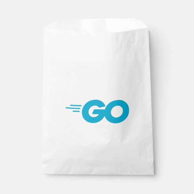 Golang Logo (Go Programming Language) Favour Bag (Front)