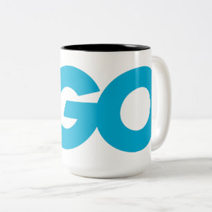 Golang Logo Two-Tone Coffee Mug