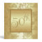 Gold 50th  Wedding Anniversary Keepsake Binder
