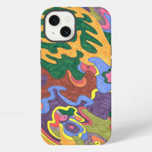"Gold" Abstract Art iPhone 13 Case