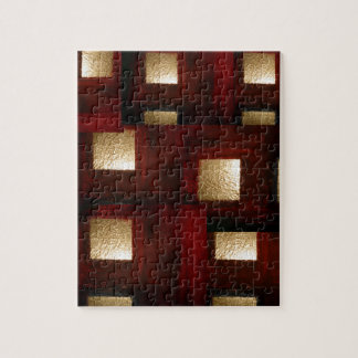 Gold Abstract Brown Colour Jigsaw Puzzle