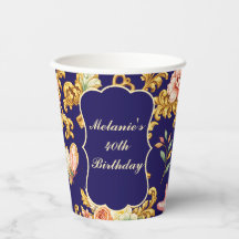 Gold Acanthus 40th Birthday