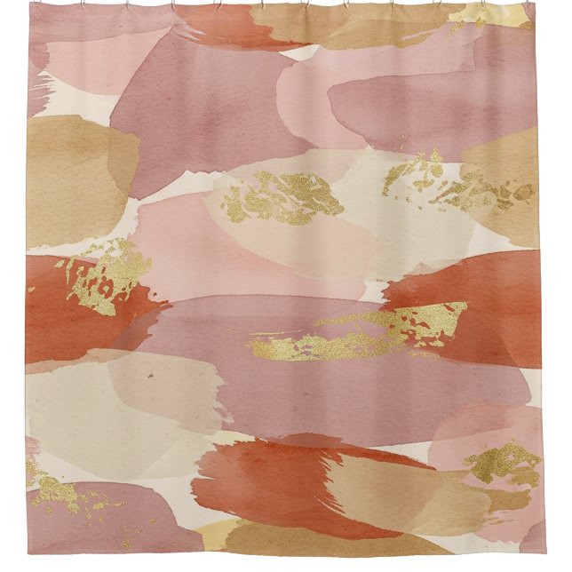 Gold Accented Fluid Art - Sienna Marble (7) (Front)