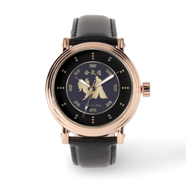 Gold Aikido Luxury Watch (Front)