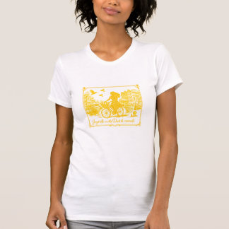 Gold Amsterdam Arched Bridges Charm T-Shirt