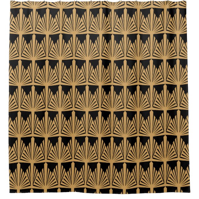 Gold and Black Art Deco Pattern (Front)