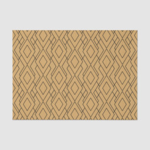 Gold and Black Art Deco Pattern Tissue Paper