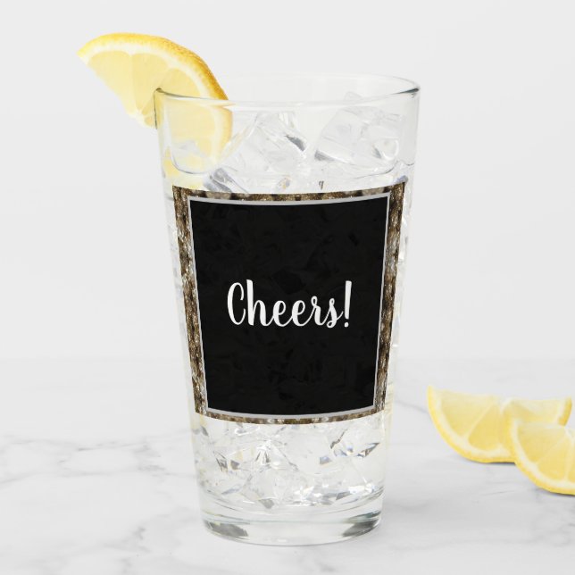  Gold And Black Glass (Front Ice)