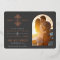 Gold and Black Photo Arch | Elegant Save the Date