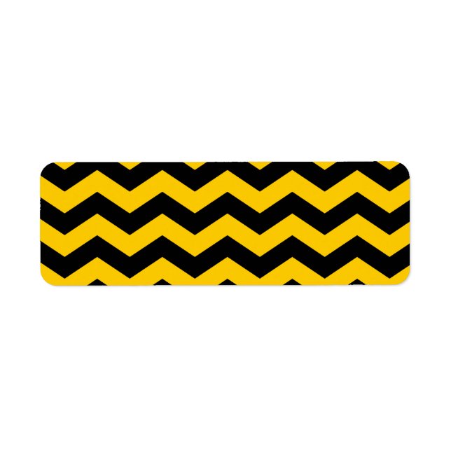 Gold and Black Zigzag (Front)