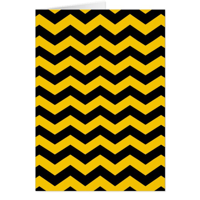 Gold and Black Zigzag (Front)
