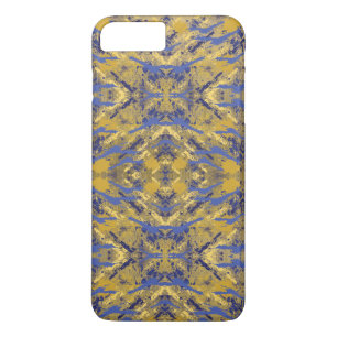 Gold and Blue Splash Case-Mate iPhone Case