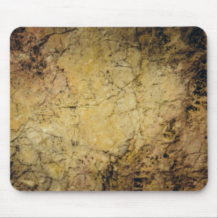 Gold And Brown Marble Mouse Pad