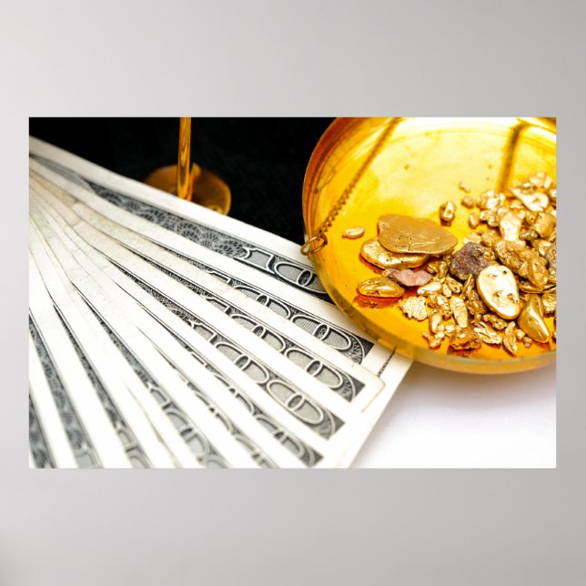 Gold And Cash Poster (Front)