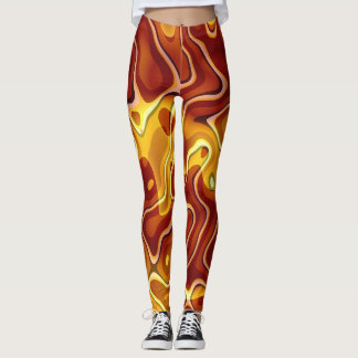 Gold and Copper Leggings