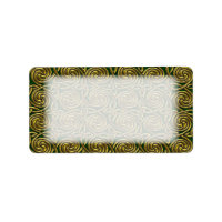 Gold And Green Celtic Spiral Knots Pattern