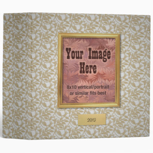 Gold and Ivory Formal Album [2 inch binder] Binder
