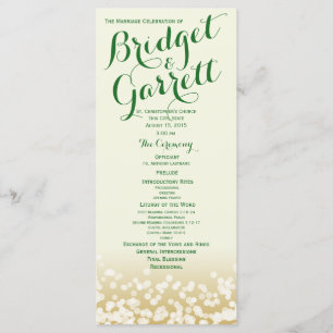 Gold and Ivory Twinkle Lights Program