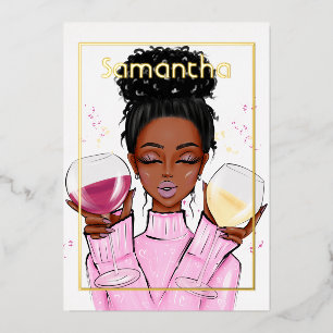 Gold and Pink Birthday Party