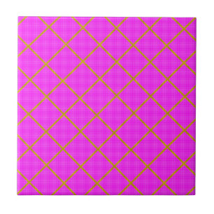 Gold and Purple Tile
